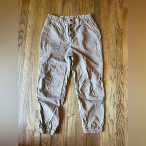 Free People Light Brown Casual Joggers Small